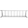 Floor Bike Rack, 9 Holders All-Steel Grid Bike Rack, 111" Length Single-Side Storage Stand, Sturdy Base and Used for Outside Occ