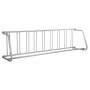 Floor Bike Rack, 9 Holders All-Steel Grid Bike Rack, 111" Length Single-Side Storage Stand, Sturdy Base and Used for Outside Occ