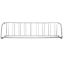Floor Bike Rack, 9 Holders All-Steel Grid Bike Rack, 111" Length Single-Side Storage Stand, Sturdy Base and Used for Outside Occ