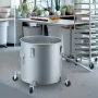 Fryer Grease Bucket, 10 Gal Oil Disposal Caddy With Caster