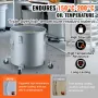 Fryer Grease Bucket, 8 Gal Oil Disposal Caddy med hjulbase