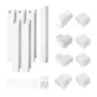 Mini Split Line Set -dækning 76,2 mm W 3110mm L, PVC Dekorativ