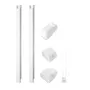 Mini Split Line Set -dækning 76,2 mm W 2270mm L, PVC Dekorativ