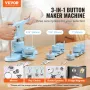 Button Maker, 1/1,25/2,28 tommer (25/32/58 mm) 3-i-1 pin maker