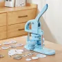 Button Maker, 1/1.25/2.28 inch(25/32/58mm) 3-IN-1 Pin Maker, 300pcs Button Parts, Button Maker Machine with Panda Magic Book, Er