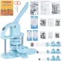 Button Maker, 1/1,25/2,28 tommer (25/32/58 mm) 3-i-1 pin maker