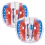 Oppustelige kofangerkugler 2-pakning, 4ft/1,2 m Body Sumo Zorb
