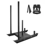 Vægttræning slæde, træk push power slæde, fitnessstyrke