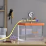 2 gallon vakuumkammer, opgraderet multifunktions akryl