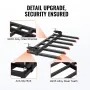 Clamp on Debris Forks to 60" Bucket, 4560 lbs Capacity Heavy Duty Clamp on Pallet Forks Bucket Attachments, Fit for Loader