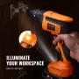 Drywall Screw Gun, 20V Max Drywall Screwgun, 4200RPM Brushless Cordless Drywall Gun Kit with 2 Battery Packs, Charger, Belt Clip