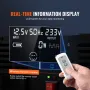 Ændret sinusbølgekraft Inverter 5000W DC12V til AC120V LCD