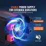 Ændret sinusbølgekraft Inverter 5000W DC12V til AC120V LCD