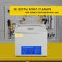 15L Ultrasonic Cleaner Machine Stainless Steel Ultrasonic Cleaning Machine Digital Heater Timer Jewelry Cleaning for Commercial 