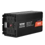 Modified Sine Wave Inverter, 5000W, DC 12V to AC 230V Power Inverter with 2 AC Outlets 2 USB Port 1 Type-C Port, LCD Display and