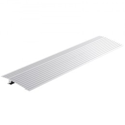 Door Threshold Ramp, 1" Rise, 800 lbs Load Capacity, Door Ramp for Wheelchairs, Aluminum Threshold Ramp for Doorways,