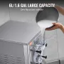 Kommerciel hård servering ismaskine producent 18 l/h giver