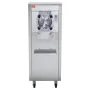 Commercial Ice Cream Machine, 18 L/H Yield, 1600W Single Flavor Hard Serve Ice Cream Maker with Wheels, 6L Stainless Steel Cylin