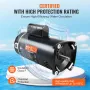 2HP Pool Pump Motor 230V 60Hz 7,8Amps 56y 3450 o/m 50î¼f/250V