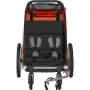 Cykeltrailer til småbørn, børn, dobbelt sæde, 120 lbs
