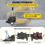 Hydraulisk retningsstyringsventil, 1 spole hydraulisk