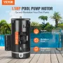 1,5 hk poolpumpe motor 115/230V 12,8/6,4a 56y 3450rpm