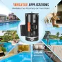 1.5 HP Pool Pump Motor, 56Y Frame, 115V((12.8 Amps))/230V(6.4 Amps) 3450 RPM, 60Hz, 1.1 Service Factor, 90μF/250V Capacitor, CCW