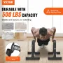 Dip Bars, 500 lbs Weight Capacity, Heave Duty Dip Stand Station, Fitness Workout Dip Bar Station Stabilizer Parallette Push Up S