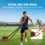 Weight Training Pull Sled, Fitness Strength Speed Training Sled, Steel Power Sled Workout Equipment for Athletic Exercise and Sp