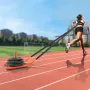 Weight Training Pull Sled, Fitness Strength Speed Training Sled, Steel Power Sled Workout Equipment for Athletic Exercise and Sp