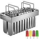Stainless SteelIce Cream Molds 304 Stainless Steel Popsicle Molds, 20 PCs