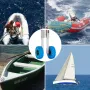 Boat Transpe -lancering af hjul Dolly rustfrit stål til