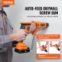 Gips skrue pistol auto-feed, 20V max samlet gipsvæg skruegun
