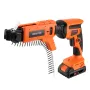 Gips skrue pistol auto-feed, 20V max samlet gipsvæg skruegun