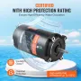 1 hk poolpumpe motor 115/230V 9,8/4.9A 56J 3450 o/m 90î¼f/250V