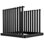 Windshield Rack 9-Lite, Windshield Truck Rack Steel, Windshield Glass Rack 24-Inch Height, Windshield Rack for Truck with PVC Pa