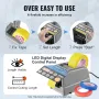 Zcut-9 Automatic Tape Dispenser Adhesive Electric Tape Cutter Packaging Machine Tape Cutting Machine 6-60mm Tape Width