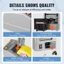 Zcut-9 Automatic Tape Dispenser Adhesive Electric Tape Cutter Packaging Machine Tape Cutting Machine 6-60mm Tape Width