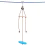 Zipline Kit for Kids and Adult, 52 ft Zip Line Kits Up to 500 lb, Backyard Outdoor Quick Setup Zipline, Playground Entertainment