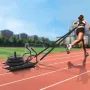 Vægttræning Træk slæde, fitnessstyrkehastighedstræning slæde