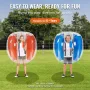 Oppustelige kofangerkugler 2-pakning, 3ft/0,9 m body sumo zorb