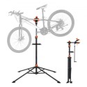 Bike Repair Stand, 80 lbs Heavy-duty Steel Bicycle Repair Stand, Adjustable Height Bike Maintenance Workstand with Magnetic