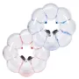 Oppustelige kofangerkugler 2-pakning, 3ft/0,9 m body sumo zorb