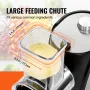 Electric Cheese Grater Salad Maker, 250W Salad Shooter