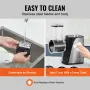 Electric Cheese Grater Salad Maker, 250W Salad Shooter