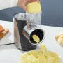 Electric Cheese Grater Salad Maker, 250W Salad Shooter, Electric Vegetable Slicer Shredder Chopper for Fruits with 5 Attachments