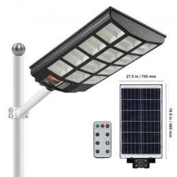 1200W LED Solar Street Light 1900LM Solar Motion Sensor Lamp Outdoor Wall