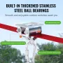 Zipline Kit til børn og voksen, 65 ft lynlåssæt op til 330 lb