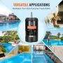0.75 HP Pool Pump Motor, 56J Frame, 115V(8 Amps)/230V(4 Amps) 3450 RPM, 60Hz, 1.5 Service Factor, 80μF/250V Capacitor, CCW Rotat
