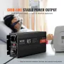 Ren sinusbølgekraft Inverter 2000W DC12V til AC230V LCD